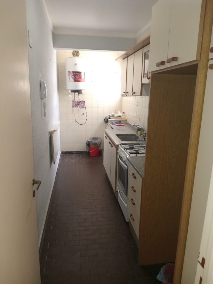 departamento 2 amb con cochera fija en venta